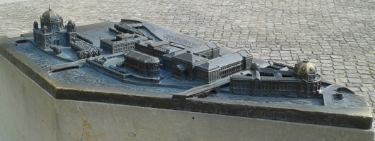 Modell Museumsinsel